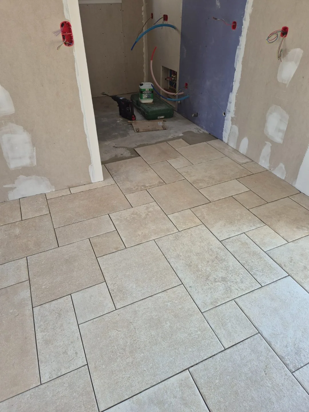 Pose de carrelage intérieur à Senlis