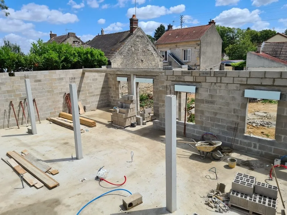 Construction à Oise