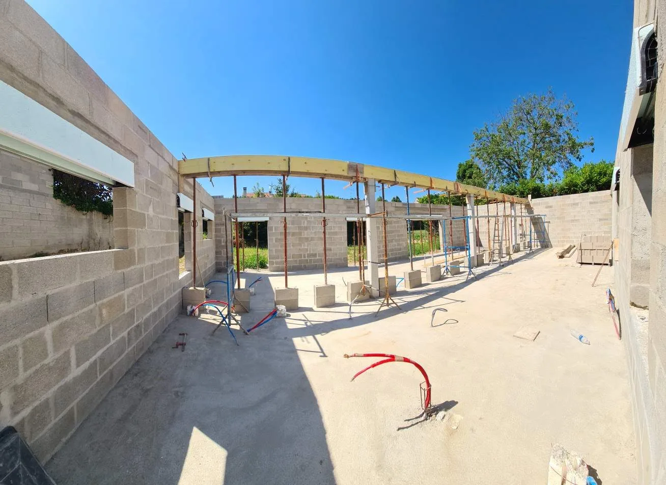 Construction à Oise
