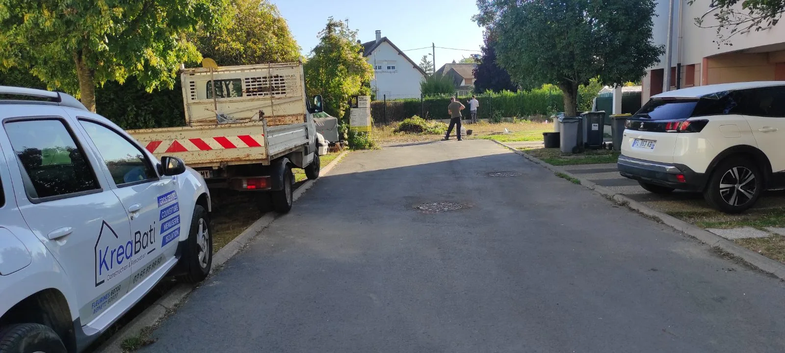 Portail à Bresles — chantier KreaBati (photo 4)