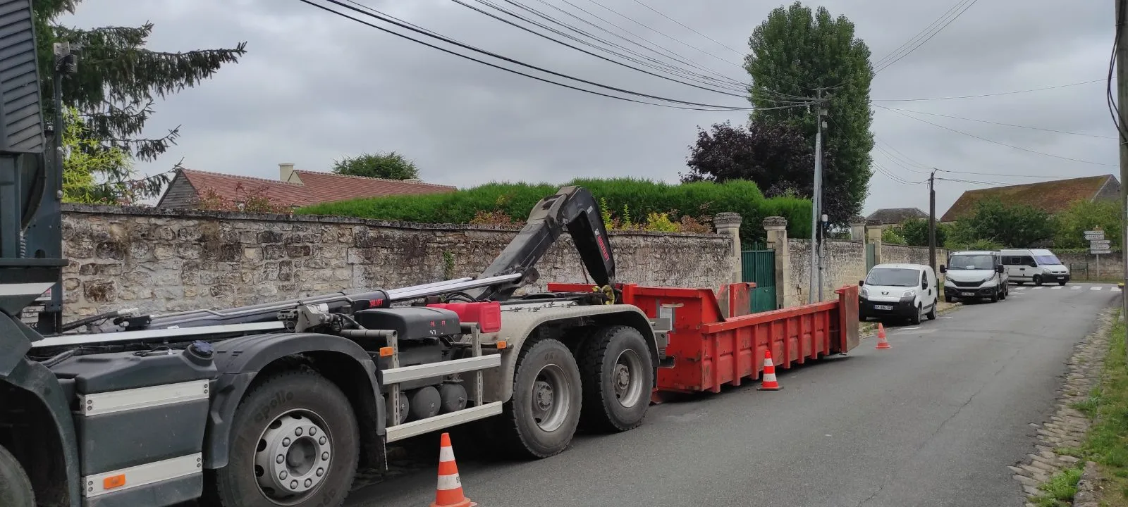 Réalisation d'un puisard à Apremont
