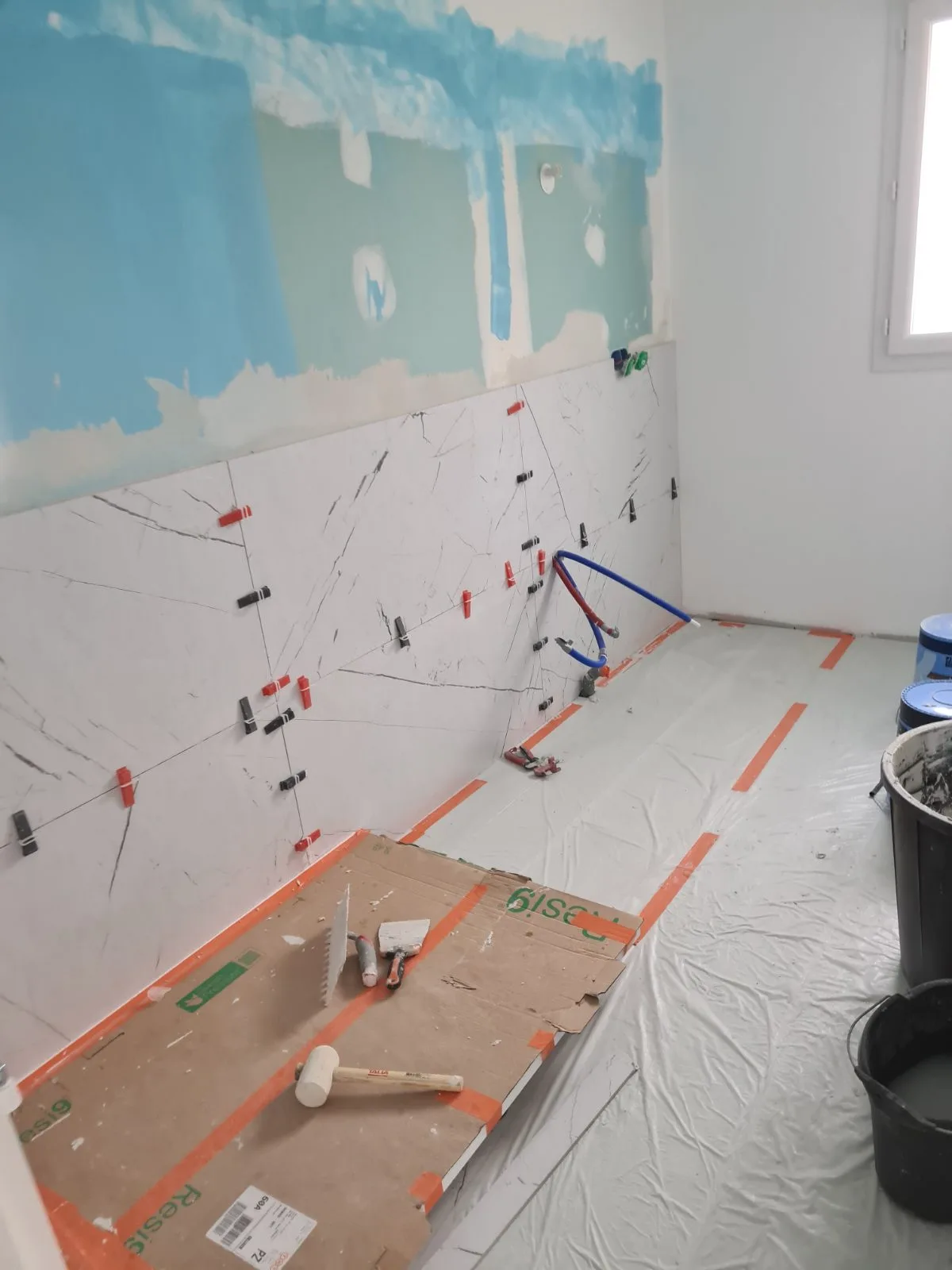 Salle de bain à Agnetz — chantier KreaBati (photo 2)