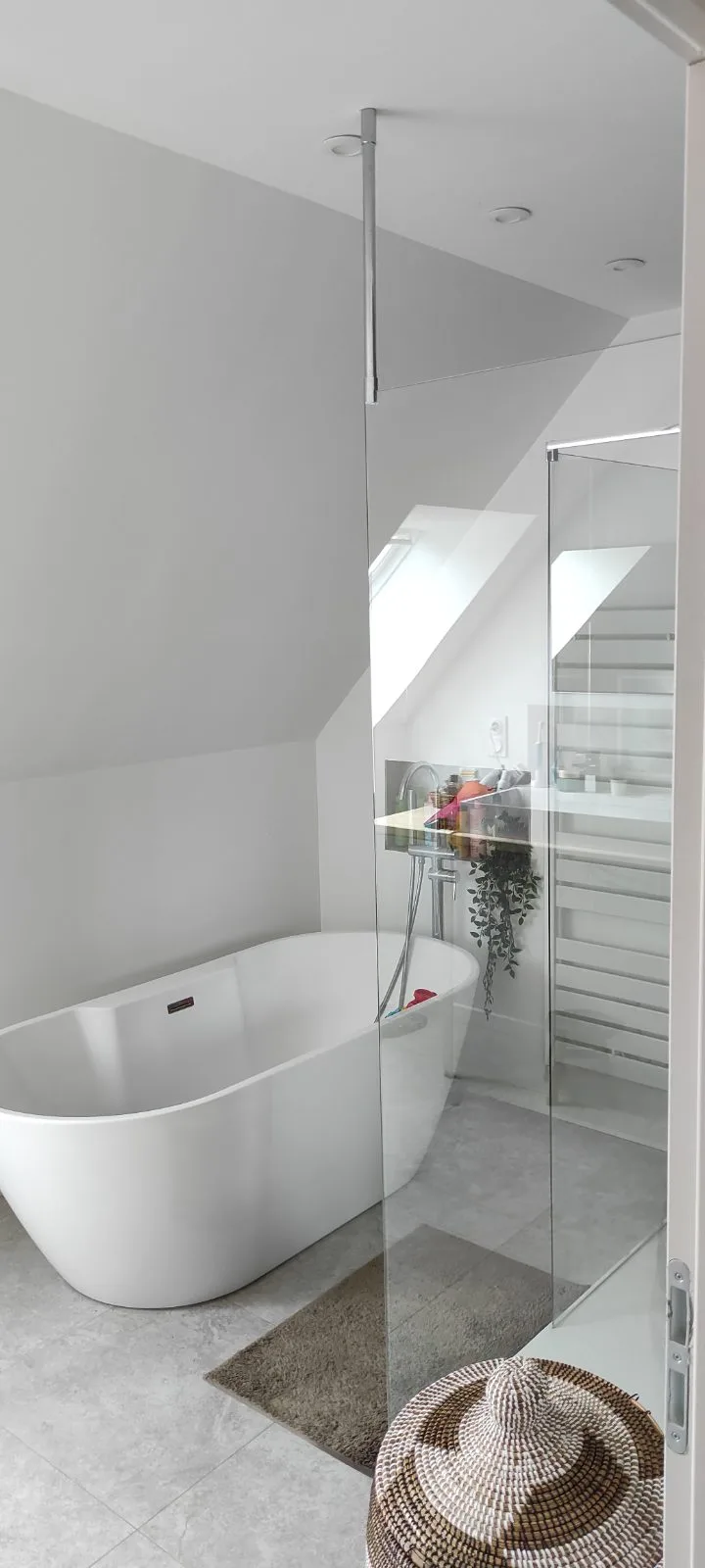 Salle de bain à Fleurines — chantier KreaBati (photo 3)